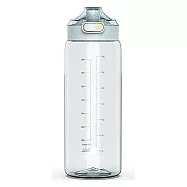 法國SANTECO-Ibiza Tritan冷水瓶1000ml 天空藍(水量刻度)