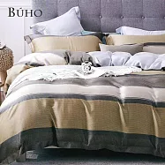 《BUHO》100%TENCEL純天絲™全鋪棉兩用被冬包四件組-雙人加大 《洛林》