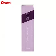 PENTEL C235P柔色系自動鉛筆芯 0.5 2B 柔紫