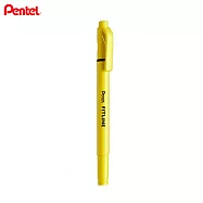 PENTEL FITLINE 雙頭螢光筆 黃