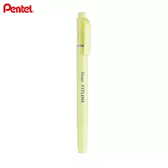 PENTEL FITLINE 粉彩色系 雙頭螢光筆 粉彩黃