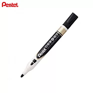 PENTEL 圓頭細字白板筆 黑