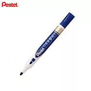 PENTEL 圓頭細字白板筆 藍