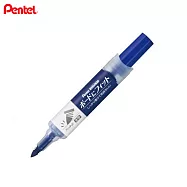 PENTEL後壓式彈力白板筆(中~粗字) 藍