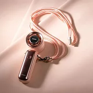 【GUXON】巧冰扇 可折疊 降溫 製冷 手持小風扇 桌立小風扇 玫瑰粉