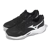 Mizuno 排球鞋 Wave Momentum Pro 男鞋 黑 白 緩衝 室內運動 羽排鞋 美津濃 V1GA2540-54 30cm BLACK/WHITE