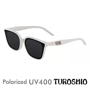 TUROSHIO TR90偏光片太陽眼鏡 雪曜 20333 C7 白色
