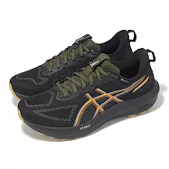 Asics 防水慢跑鞋 GT-1000 14 GTX 男鞋 黑 橘 支撐 運動鞋 亞瑟士 1011C078001 27cm BLACK/DARK COBALT