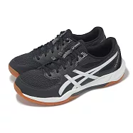 Asics 排球鞋 GEL-Rocket 12 2E 寬楦 男鞋 黑 白 羽排鞋 室內運動 緩震 亞瑟士 1073A081001 26cm BLACK/WHITE