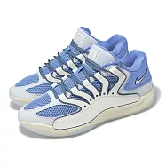 Nike 籃球鞋 KD18 EP 男鞋 美國男女童協會 藍 白 氣墊 杜蘭特 緩震 HV1991-401 31cm WHITE/BLUE