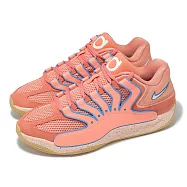 Nike 籃球鞋 KD18 EP 男鞋 Atomic Pink 粉紅 藍 杜蘭特 氣墊 緩震 HV1991-601 28.5cm PINK/BLUE