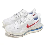 Nike 慢跑鞋 Wmns Pegasus Premium 女鞋 阿甘配色 白 紅 緩震 氣墊 運動鞋 厚底 IH7347-111 23cm WHITE/RED