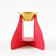 Gdesign 香薰座 山雲系列 加熱精油座 火山紅金