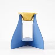 Gdesign 香薰座 山雲系列 加熱精油座 火山藍金