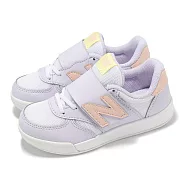 New Balance NB 休閒鞋 300 寬楦 中童 紫 白 小朋友 魔鬼氈 運動鞋 NB PO300BP-W 20cm PURPLE/WHITE