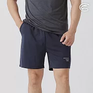 ADISI 男排汗速乾運動短褲 AP2511101 海軍藍 (S-2XL) S 海軍藍