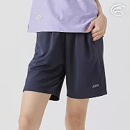 ADISI 女排汗速乾五分運動短褲 AP2511102 海軍藍 (M-XL) M 海軍藍