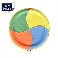 【Truly House】布絨飛盤耐咬寵物訓練/飛盤/寵物玩具/狗狗玩具(三款任選) 四色飛盤