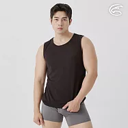 ADISI 男排汗抑菌寬肩背心 AUV2511045 (S-3XL) 經典黑 S 經典黑