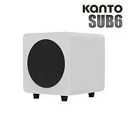 Kanto SUB6 重低音喇叭-白色款