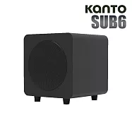 Kanto SUB6 重低音喇叭-黑色款