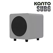 Kanto SUB6 重低音喇叭-灰色款