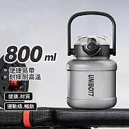 CS22 大容量運動好攜帶水壺(800ml) 3款色 -2入 磨砂黑