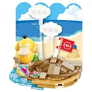 QMAN 啟蒙積木 KEEPPLAY 寶可夢 小場景系列 悠閒堆沙堡