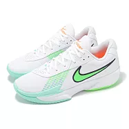 Nike 籃球鞋 Air Zoom G.T. Cut Academy EP 男鞋 白 綠 氣墊 室外 抓地 FB2598-107 27.5cm WHITE/GREEN STRIKE