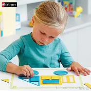 Nathan 磁鐵幾何形狀拼貼