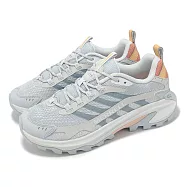 Merrell 登山鞋 Moab Speed 2 女鞋 灰 藍 郊山 越野 戶外 黃金大底 ML038830 26cm GALE