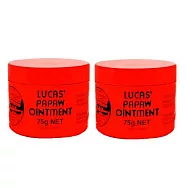 澳洲Lucas Papaw Ointment木瓜霜75g-2入 效期：2026.01(平行輸入品)