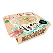 【LUCY】肉肉控犬用餐盒系列80gx24盒(犬用/全齡犬/餐盒/副食/原肉塊) 原野雞肉+佐鮭魚