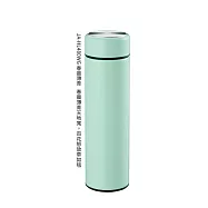 川本家 304不鏽鋼內膽真空暖涼瓶(附304茶網)480ml JA-HL480W 春晨薄青