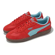 Puma 休閒鞋 Palermo Pop 男鞋 女鞋 紅 藍 麂皮 復古 德訓鞋 40325701 24.5cm RED/BLUE
