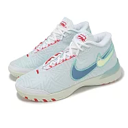 Nike 籃球鞋 LBJ NXXT Genisus EP 男鞋 白 藍 LeBron 中筒 緩震 HF0711-101 26.5cm WHITE/AEGEAN STORM