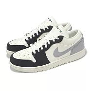 Nike 休閒鞋 Air Jordan 1 Low 男鞋 灰 米白 綠松石 AJ1 一代 低筒 IO2242-101 31cm IVORY/GREY