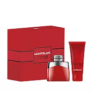 【MONTBLANC萬寶龍】傳奇烈紅淡香精禮盒(淡香精50ml+沐浴精100ml)
