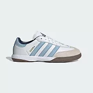Adidas Samba MN [JI3183] 男女 運動休閒鞋 復古鞋 德訓鞋 白 寶寶藍 24cm 白/水藍