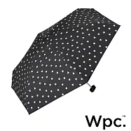 【官方直營】日本Wpc.經典漫天心遮光降溫傘 白心黑