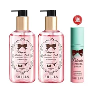 【SHILLS 舒兒絲】私密衣物抗菌手洗精2入+贈抗菌噴霧 (貼身衣物/寶寶衣物/私密清潔)