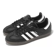 adidas 休閒鞋 Samba OG 男鞋 女鞋 黑 白Jeremy Scott 聯名 拉鍊 德訓鞋 愛迪達 JQ8835 24cm BLACK/WHITE