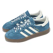 adidas 休閒鞋 Handball Spezial 男鞋 女鞋 藍 麂皮 德訓鞋 復古 愛迪達 KI5941 28cm BLUE/WHITE