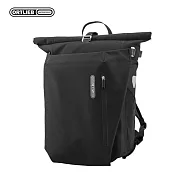 德國【ORTLIEB】Vario Plus QL2.2 馬鞍後背兩用包 / 自行車通勤防水包 黑