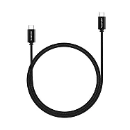 威剛ADATA Type-C TO Type-C 100W PD 1M快充傳輸線 超值2入組 黑色