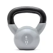 【Reebok】Kettlebell 健身鑄鐵壺鈴 - 6公斤 (單入組)