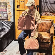 【美極品】XL號摩卡可可 奇衣物縮小收納袋 旅行必備衣物壓縮包 完整收納 鞋子收納袋 內衣包 化妝包 旅遊出差 行李箱