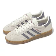 adidas 休閒鞋 Handball Spezial 男鞋 女鞋 米 灰 膠底 德訓鞋 麂皮 復古 愛迪達 HQ5130 25cm BROWN/GREY