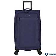 【Verage】維麗杰 29吋 第二代托雷多系列布面旅行箱/行李箱(藍) 29吋