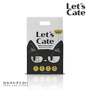 【Let’s Cate 凱勒】混和型豆腐砂7L/2.5kg(活性碳+原味)-1包(1.5mm長條型/貓砂/低敏/除臭/可沖馬桶)